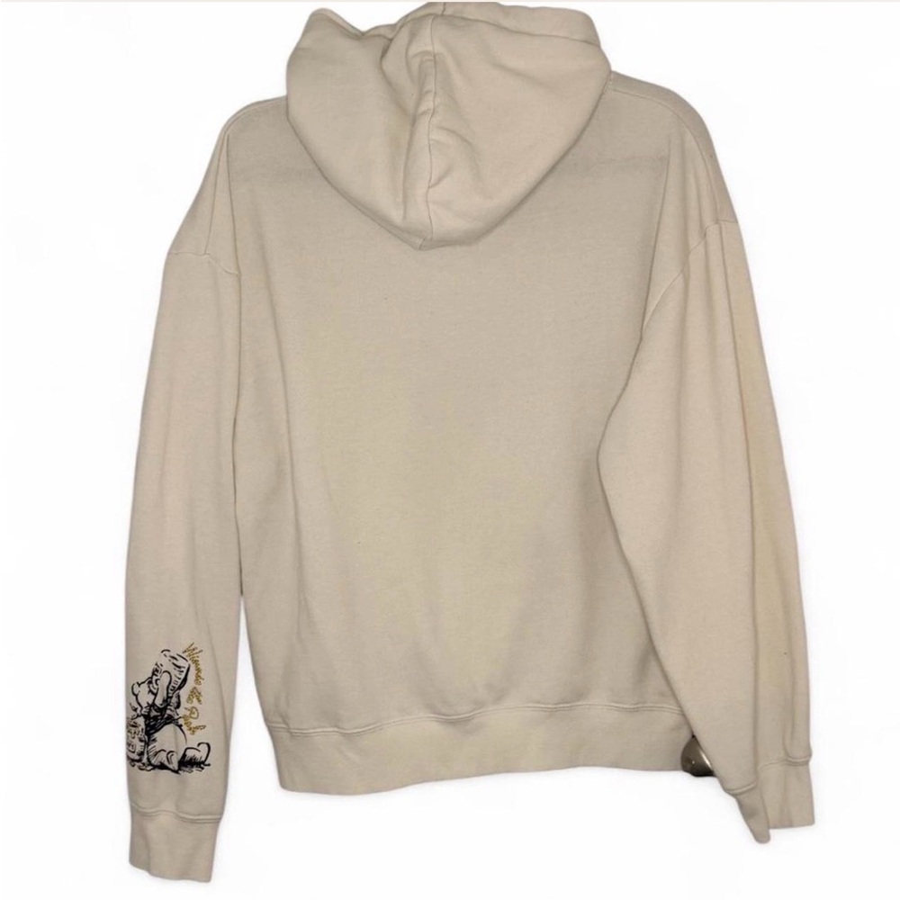 Disney Pooh Cream Graphic Hoodie size Medium - Picture 5 of 5